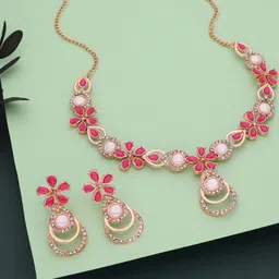 Anouk Gold-Plated Earring & Necklace Set image 4