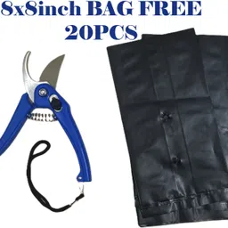 tarass PURNNER,GROW BAGS 8X8INCH 20BAG Garden Scissor Pruner,8X8INCH GROW BAG 20PCS Bypass Pruner image 1