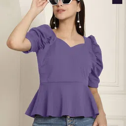 Tromko Pack Of 2 Peplum Top-picture-33