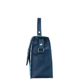 Golden Feather Art & Craft Floral Printed PU Shoulder Bag image 5