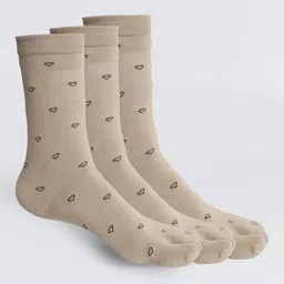 Camey Women Pack Of 3 Patterned Thumb Socks-image-2