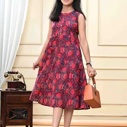 DMP FASHION Floral Print Cotton Top image 1
