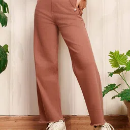 FREAKINS Women Straight Fit High-Rise Stretchable Jeans-picture-30