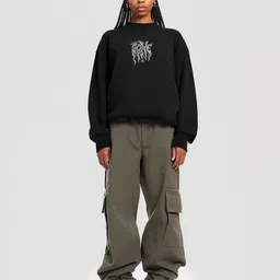 TheBTclub Men Printed Sweatshirt image 3