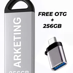 ARKETING 256/K 256 GB Pen Drive Compatible with Audio Player, Desktop Computer, Laptop, Television USB 3.0 Metal Case-picture-39