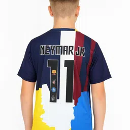 dostitch Boys Typography Printed Dri-FIT T-shirt image 3