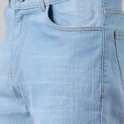 Stylecast X Kotty Men Regular Fit Mid-Rise Heavy Fade Stretchable Jeans image 5