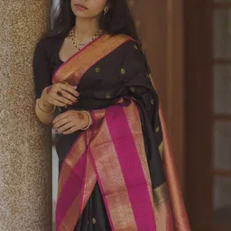 ZIKARAA Woven Design Zari Saree-picture-38