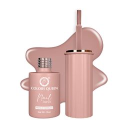 Colors Queen Nail Trend French Formula Quick Dry Nail Polish - 13ml - Raw Seinna-picture-43