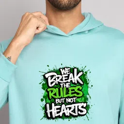 SZN Men Printed Hooded Sweatshirt image 4