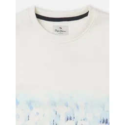 Pepe Jeans Boys Graphic Printed Round Neck Cotton Pullover Sweatshirt image 2