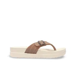 Layasa Women Open Toe Flats with Buckles image 4