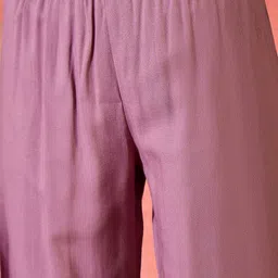 Sangria Embroidered Tunic & Trousers Co-Ords image 4