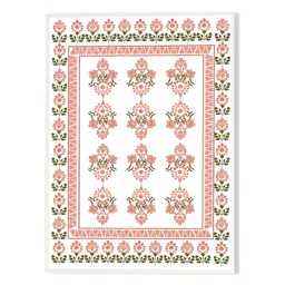nestroots White & Orange 1 Piece Canvas Religious Wall Paintings image 5