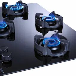 elica FLEXI HEXA 491 IND HD BRASS Glass Automatic Hob image 2