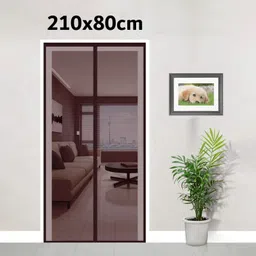 lifekrafts Automatic Closure Fiberglass Magnetic Door Fibre Washable Adults Mosquito Net-picture-11