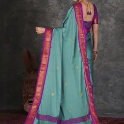 AVANTIKA FASHION Ethnic Motifs Woven Design Zari Kanjeevaram Saree image 4