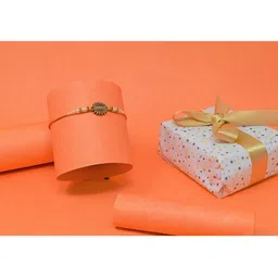 MEIRA JEWELLERY Set Of 5 Bro Designer Rakhis With Greeting Card & Roli Chawal image 2