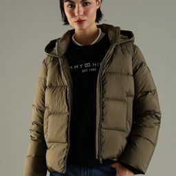 Tommy Hilfiger Women Hooded Solid Puffer Jacket-picture-5