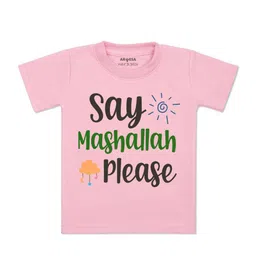 Arvesa Kids Typography Printed T-shirt-image-80