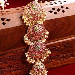 Priyaasi Women Beaded Hair Accessory Set-picture-33
