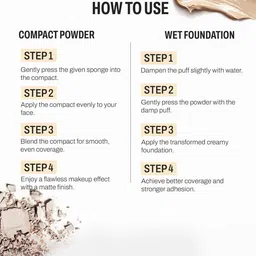 Born16 Tamaraa Wet & Dry Compact Powder - 6 g - Nude Elegance image 2