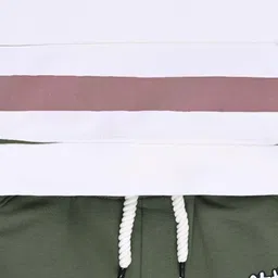 Wish Karo Boys Striped T-shirt with Shorts image 3