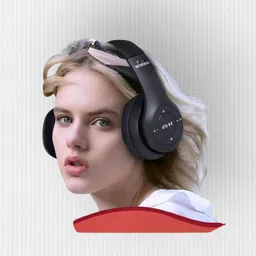 gds Modern Wireless Headphones with Mic & SD Card Slot, Extra Backup_BE Bluetooth & Wired Headset-picture-12