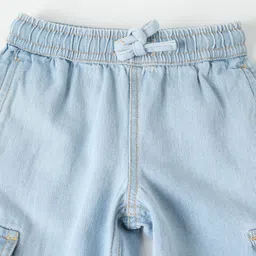 max Girls Regular Fit Mid-Rise Light Fade Stretchable Jeans image 5