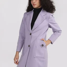 Plagg Single-Breasted Casual Overcoat image 4