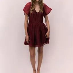 H&M Butterfly-Sleeved Dress-picture-10