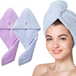 yellow weaves Microfiber 300 GSM Hair Towel Set-picture-10