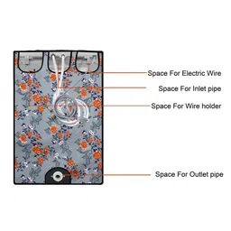 The Furnishing Tree Waterproof Polyester Washing Machine Cover Front Loading Compatible for LG, 8.5 image 3
