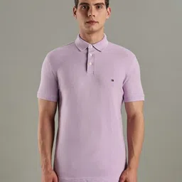 Tommy Hilfiger Polo Collar Slim Fit Pure Cotton T-Shirt-picture-26