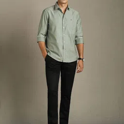 Louis Philippe Sport Pure Cotton Slim Fit Casual Shirt image 2