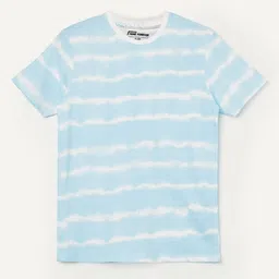 Fame Forever by Lifestyle Boys Striped Round Neck Cotton T-shirt-picture-15