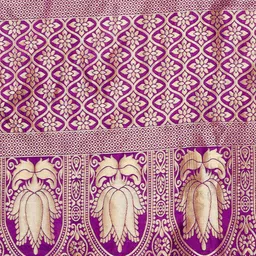 Anouk Woven Design Zari Banarasi Saree image 4