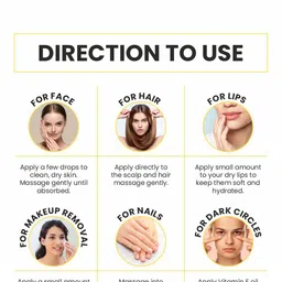 Pearlix Be Natural 100% Pure & Natural Plant Based Vitamin E Oil - 100 ml image 3