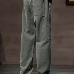 StyleCast x Revolte Men Regular Fit Mid-Rise Cargo Trousers image 5