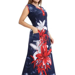 Inner Beats Printed Maxi Nightdress image 2