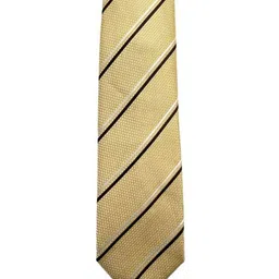 The Tie Hub Men Striped Broad Tie image 3
