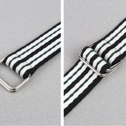 zoro Men Casual, Party, Formal, Evening Multicolor Canvas Belt image 4