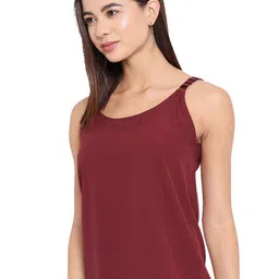 OTIRA Women Shoulder Strapped Regular Top image 2