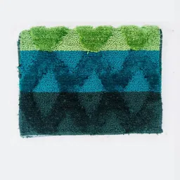 CROWN MATTINGS Green 1400 GSM Microfibre Bath Rugs-picture-29
