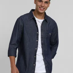 AMERICAN EAGLE OUTFITTERS Men Classic Casual Button Up Shirt-picture-28