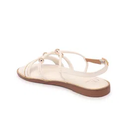 Carlton London Women Embellished Open Toe Flats with Buckles image 4