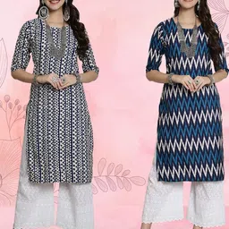 Ethnic basket Women Multi Kurtas-picture-45