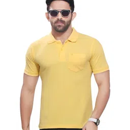 KUNDAN Men Polo Collar Pure Cotton T-shirt-picture-25