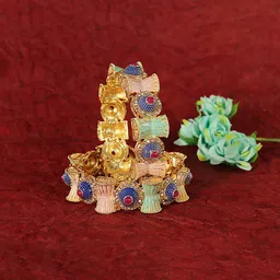 NMIISet Of 2 CZ & AD-Studded Bangles-image-80