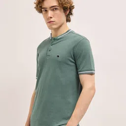 THE BEAR HOUSE Men Knitted Pure Cotton T-shirt image 3